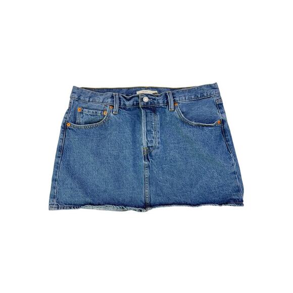 Levis icon denim skirt - size 32 - Picture 2 of 8